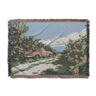 Orange Grove in Large (80" x 60") Size