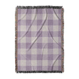Buffalo Plaid Lilac in Large (80" x 60") Size