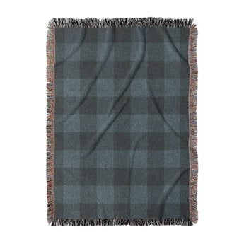Buffalo Plaid Dark Navy in Large (80" x 60") Size