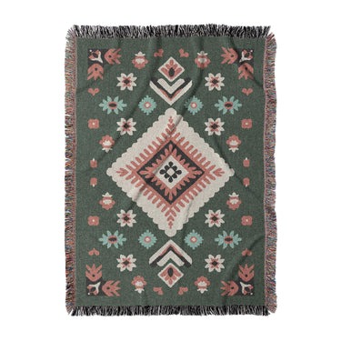 Solano Sage & Terracotta in Large (80" x 60") Size