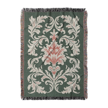 Aubrey Green & Red in Large (80" x 60") Size