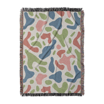 Cosimo Blue Green Red in Large (80" x 60") Size
