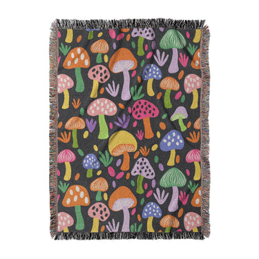 Luminescent Shroomies in Large (80" x 60") Size