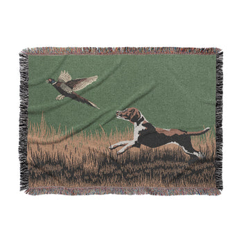 That Dog'll Hunt Green in Large (80" x 60") Size