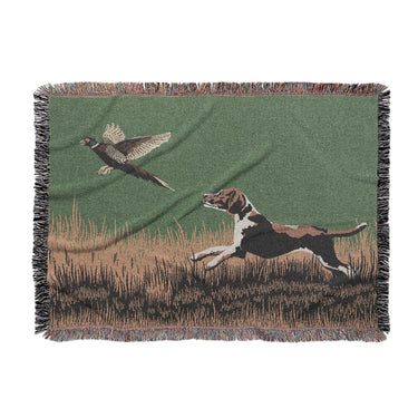 That Dog'll Hunt Green in Large (80" x 60") Size