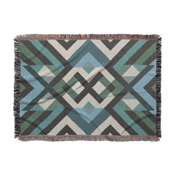 Sonora Blue & Green in Large (80" x 60") Size