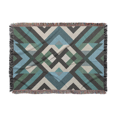Sonora Blue & Green in Large (80" x 60") Size