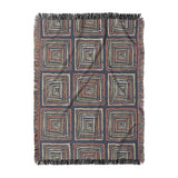 Diego Orange & Navy in Large (80" x 60") Size