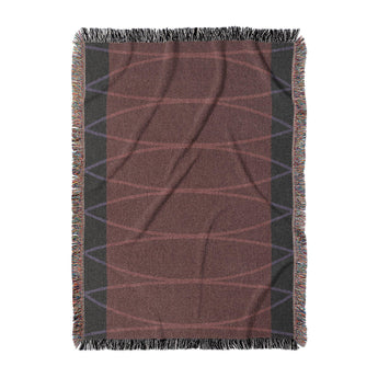 Kepler Deep Purple & Fuchsia in Large (80" x 60") Size
