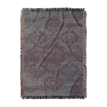 Jonah Maroon & Turquoise in Large (80" x 60") Size