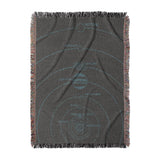 Solar System Charcoal & Teal in Large (80" x 60") Size