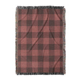 Buffalo Plaid Deep Red in Large (80" x 60") Size