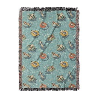 Lazy River in Large (80" x 60") Size