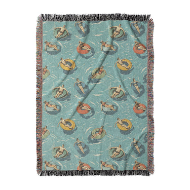 Lazy River in Large (80" x 60") Size