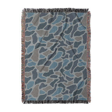 Duck Camo Blue in Large (80" x 60") Size