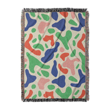 Cosimo Blue Green Red in Large (80" x 60") Size