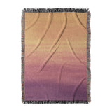 Imogen Watercolor Orange & Purple Ombre in Large (80" x 60") Size