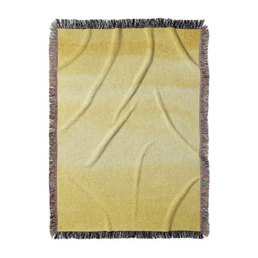 Jacinda Watercolor Yellow Ombre in Large (80" x 60") Size