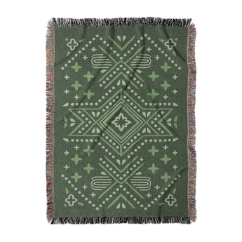 Durand Forest Green in Large (80" x 60") Size