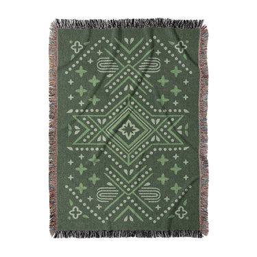 Durand Forest Green in Large (80" x 60") Size