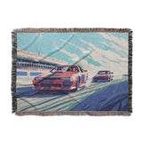 8 Bit Stock Cars in Large (80" x 60") Size