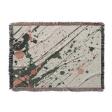 Jason Dark Teal & Orange in Large (80" x 60") Size