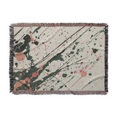 Jason Dark Teal & Orange in Large (80" x 60") Size