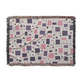 Geometric Confetti Purple & Pink in Large (80" x 60") Size