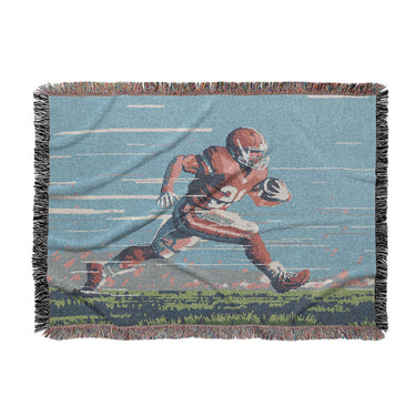 8 Bit Running Back in Large (80" x 60") Size