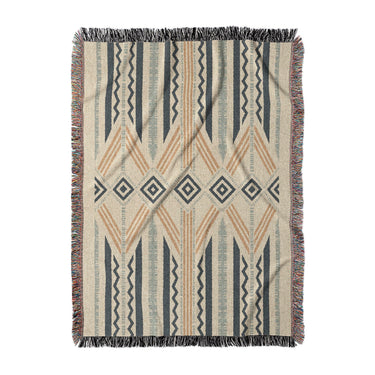 Osage Blue & Orange in Large (80" x 60") Size