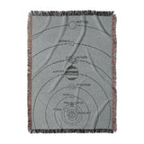 Solar System Grey & Black in Large (80" x 60") Size