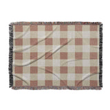 Buffalo Plaid Light Cedar Brown in Large (80" x 60") Size