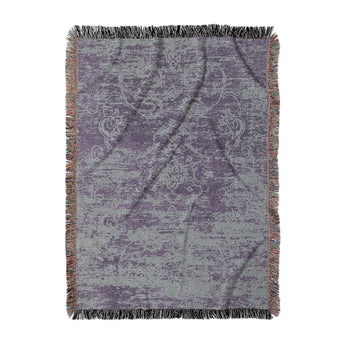 Bennett Purple & Grey in Large (80" x 60") Size