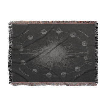 Equinox Black & Charcoal in Large (80" x 60") Size