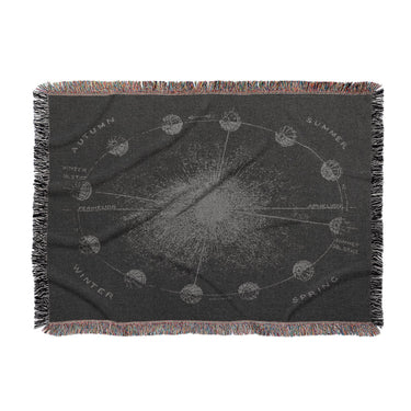 Equinox Black & Charcoal in Large (80" x 60") Size
