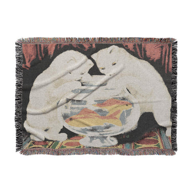Mischievous Kitties in Large (80" x 60") Size
