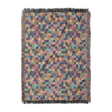 Pixel Mosaic Multicolor Vibrant in Large (80" x 60") Size