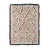 Floranna Ivory & Orange in Large (80" x 60") Size