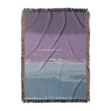 Imogen Watercolor Blue & Purple Ombre in Large (80" x 60") Size