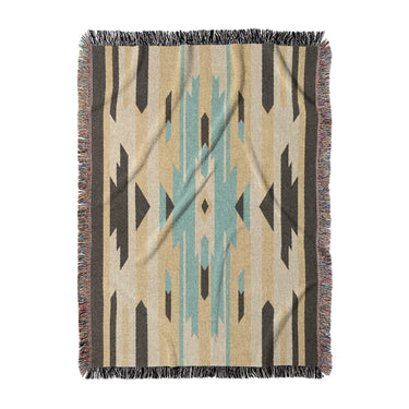 Jessa Blue & Ivory in Large (80" x 60") Size