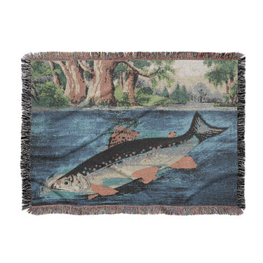 Hooked Fish in Large (80" x 60") Size