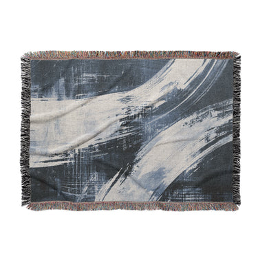 Emil Navy Blue in Large (80" x 60") Size