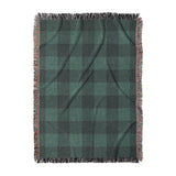 Buffalo Plaid Deep Teal in Large (80" x 60") Size