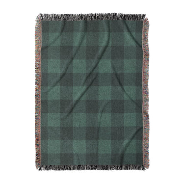 Buffalo Plaid Deep Teal in Large (80" x 60") Size