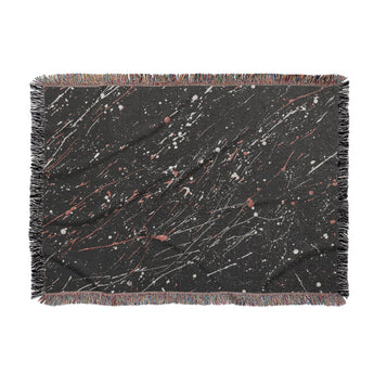 Edgar Red & Vintage Black in Large (80" x 60") Size