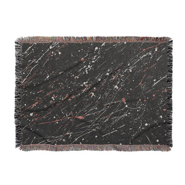 Edgar Red & Vintage Black in Large (80" x 60") Size