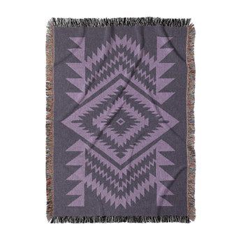 Reyno Lilac & Eggplant in Large (80" x 60") Size