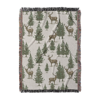 Forest Deer in Large (80" x 60") Size