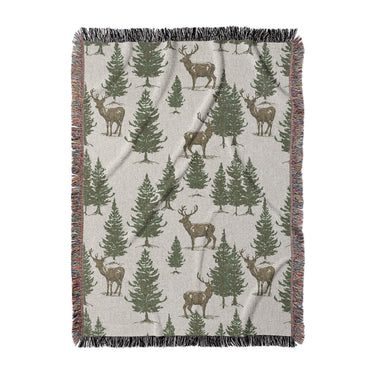 Forest Deer in Large (80" x 60") Size