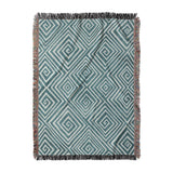Hoffman Teal in Large (80" x 60") Size